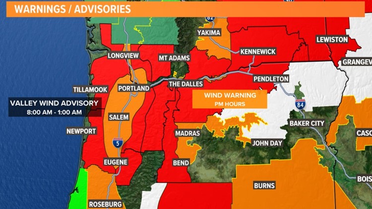 Portland forecast: Atmospheric river to hit Oregon, Washington | kgw.com