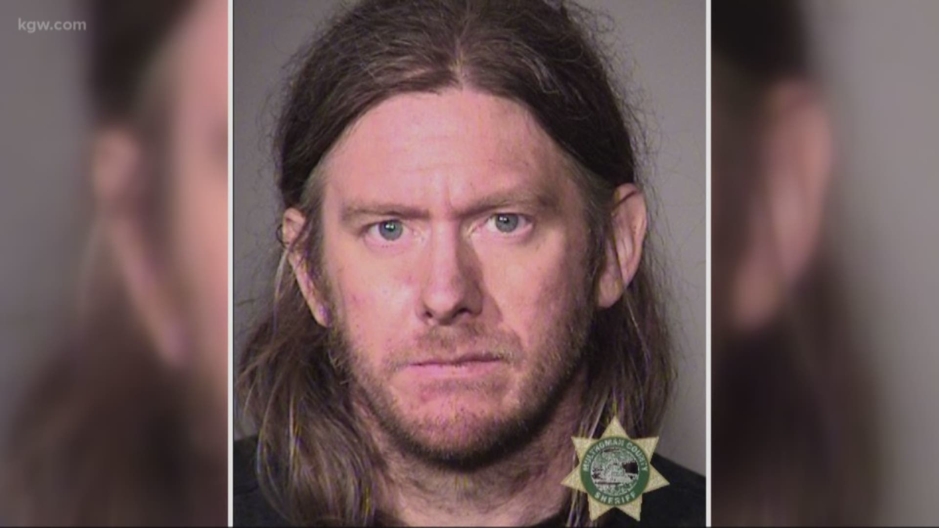 A burglary suspect made himself at home in Gresham.
