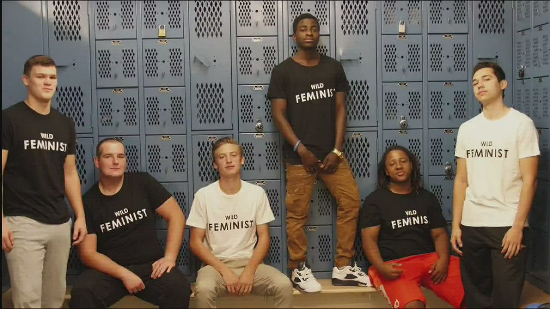 Students going viral for locker room feminism