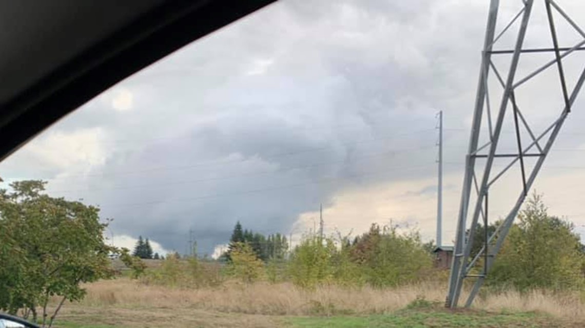 Photos Tornado warning in Multnomah County, Oregon