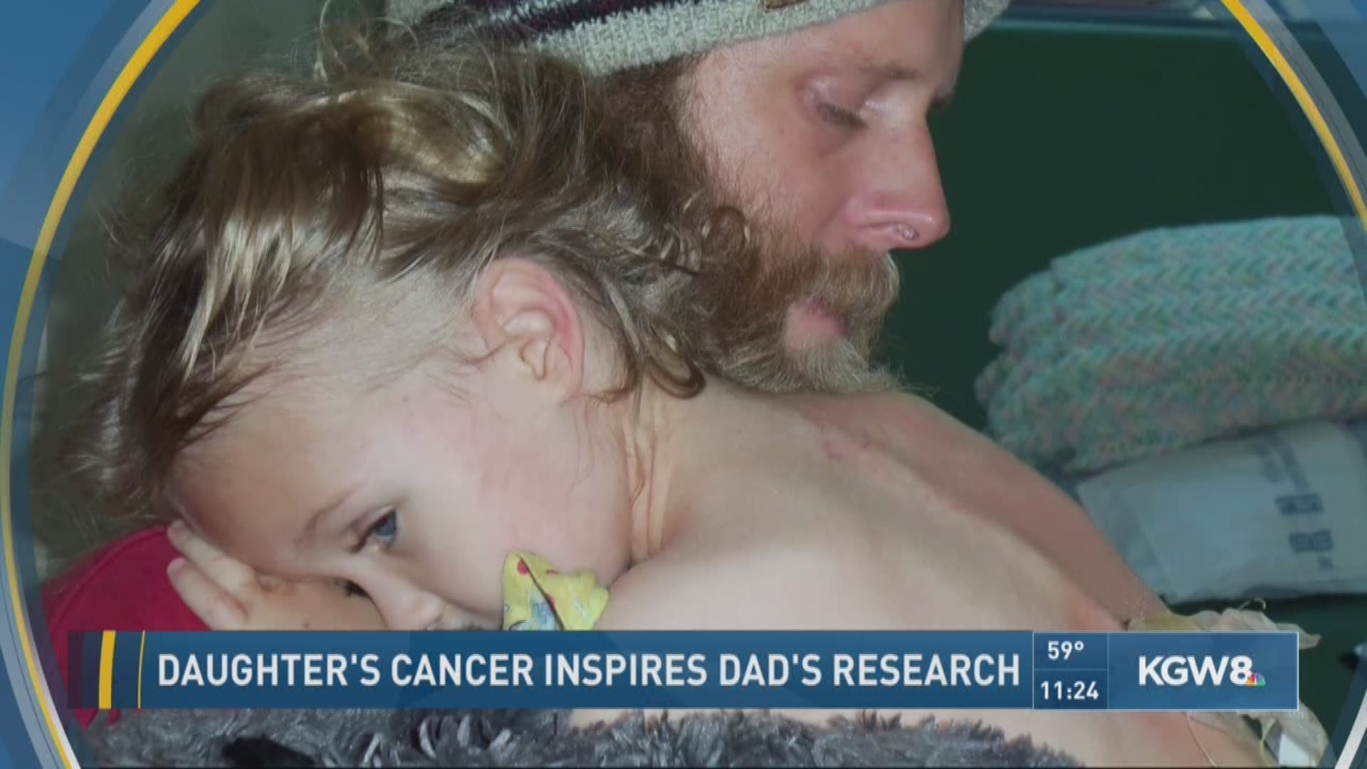 Dad's Childhood Cancer Research Journey
