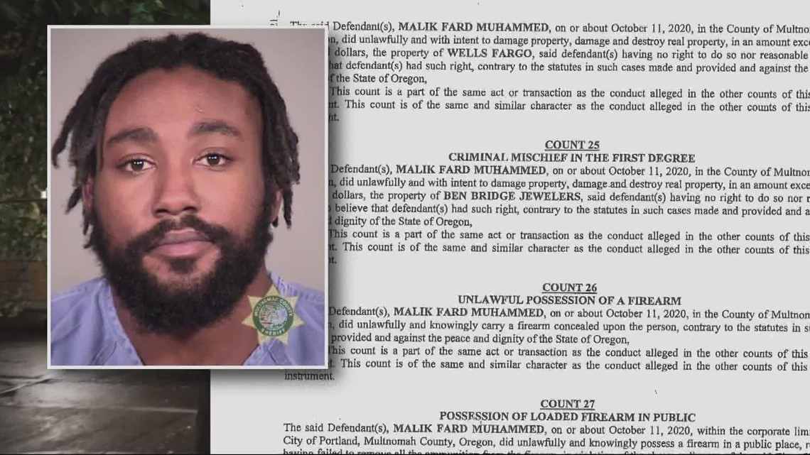 Protester charged with attempted murder after violent Portland protests ...