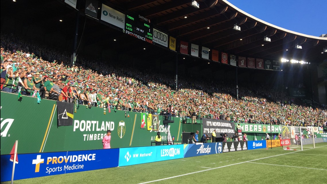 This #drone tour of @Portland Timbers' Providence Park is amazing