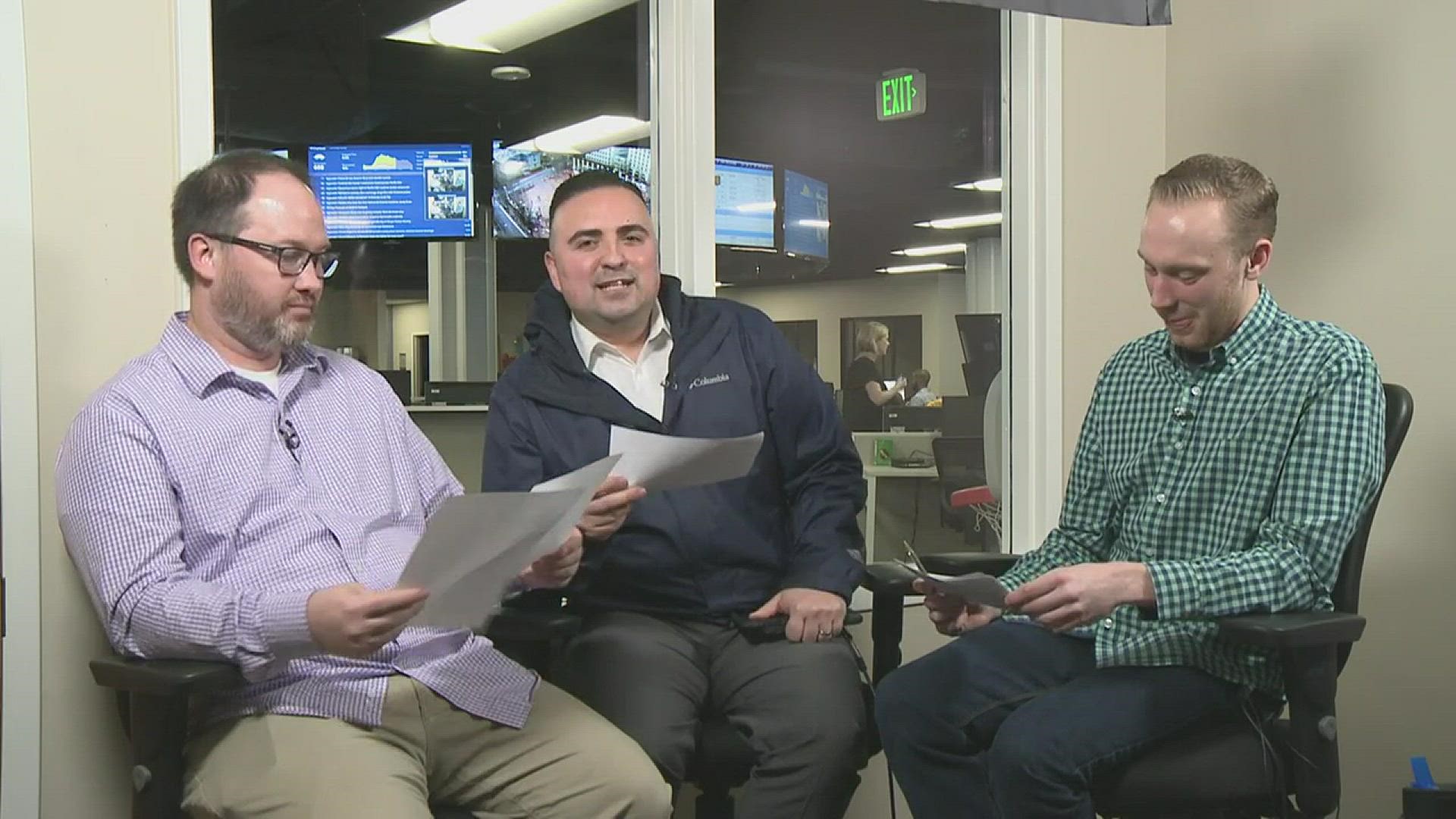 KGW's Jared Cowley, Orlando Sanchez and Nate Hanson debate whether the Blazers will beat the Warriors when Golden State visits Portland on Friday night.