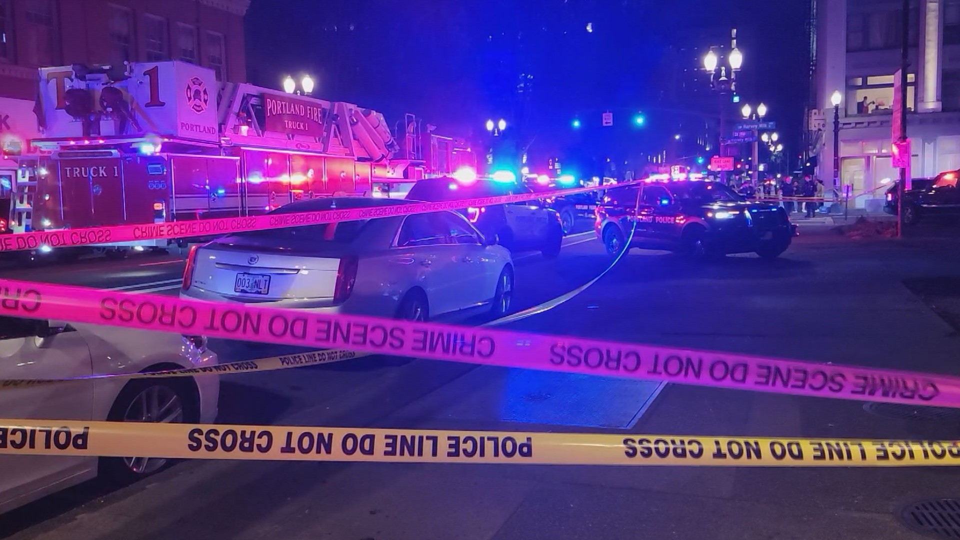 Downtown Portland shooting leaves one dead, two wounded