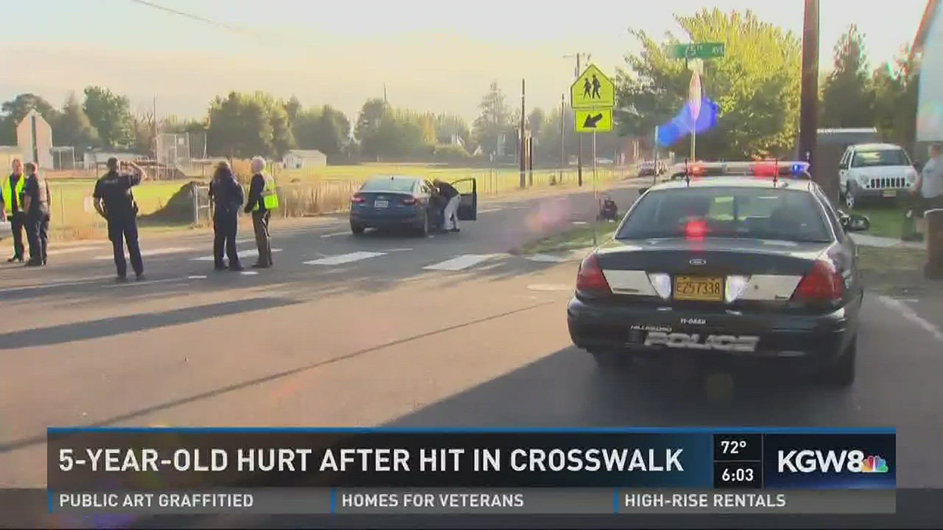 5-year-old in serious condition after mother, two children hit by car ...
