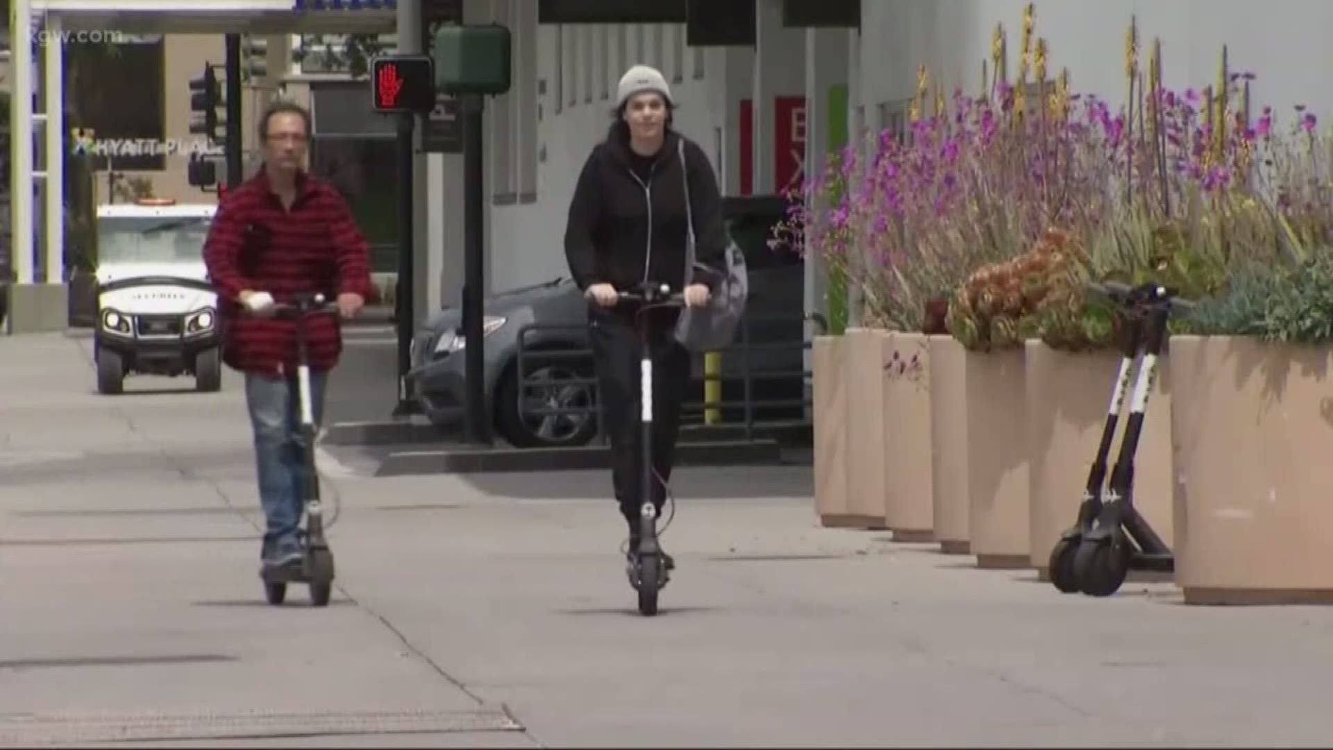 E-scooters are returning to Portland.