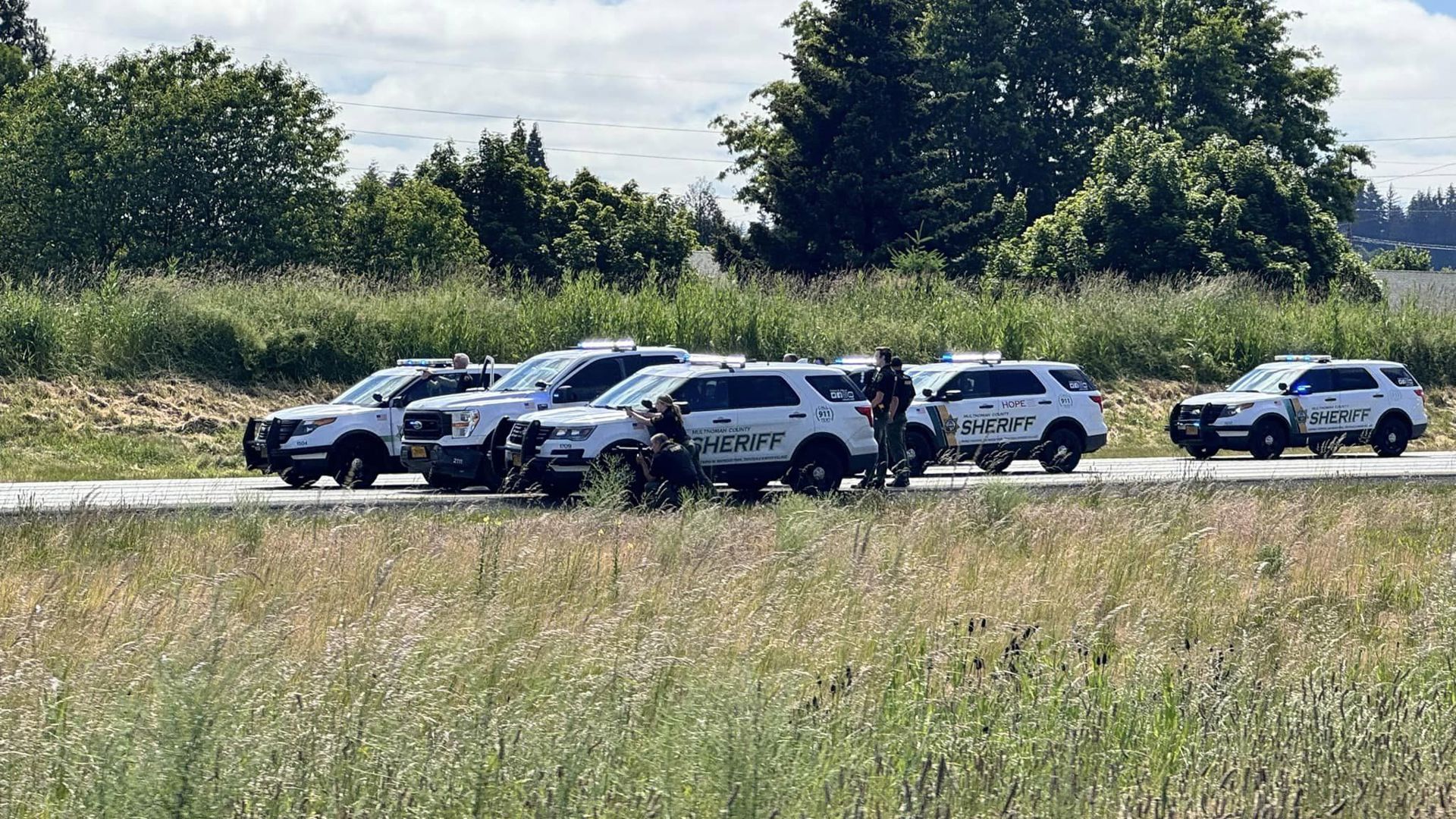 Police chase stolen semi tractor from Portland into Vancouver | kgw.com
