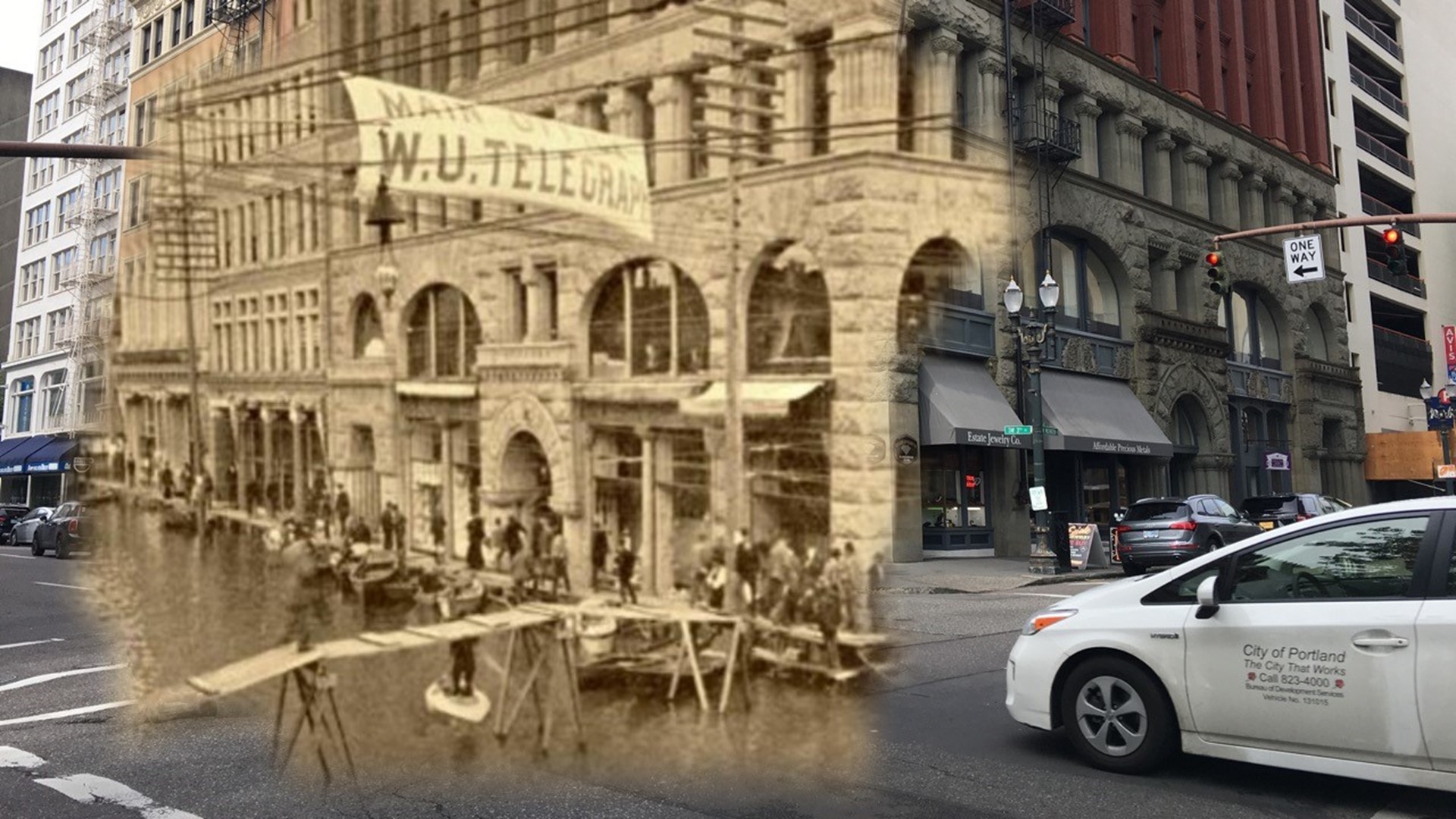 Portland's worst (and grossest) flood Sunrise Rewind looks back