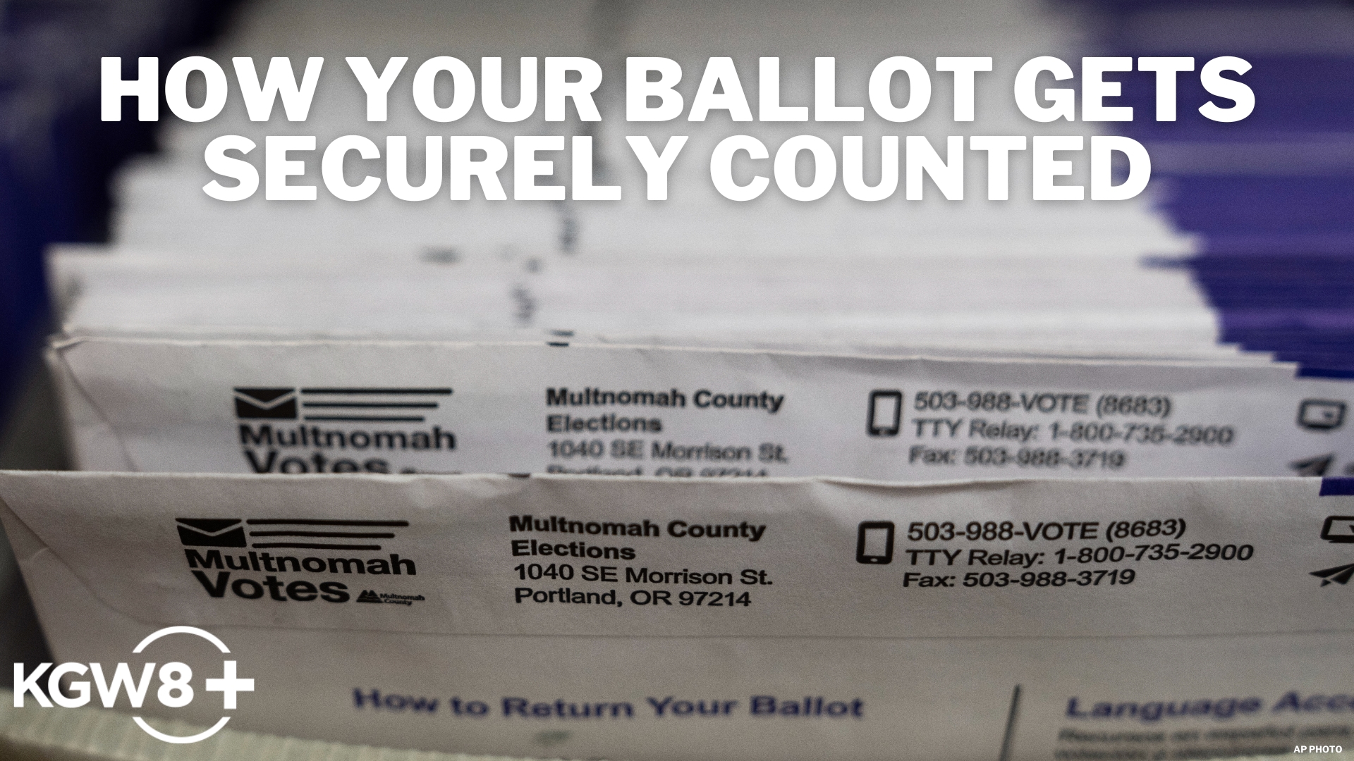 Multnomah County Elections Director Tim Scott walked The Story through the process for sorting and counting ballots, including measures to keep the process safe.