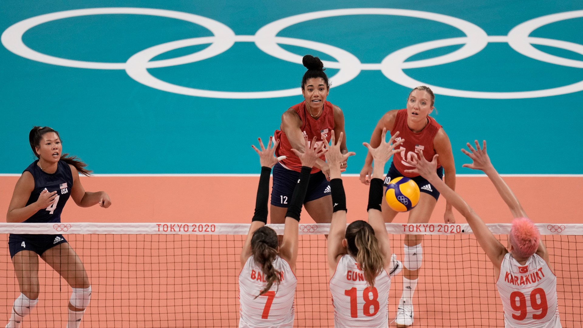 U.S. women's volleyball reaches quarterfinals | kgw.com