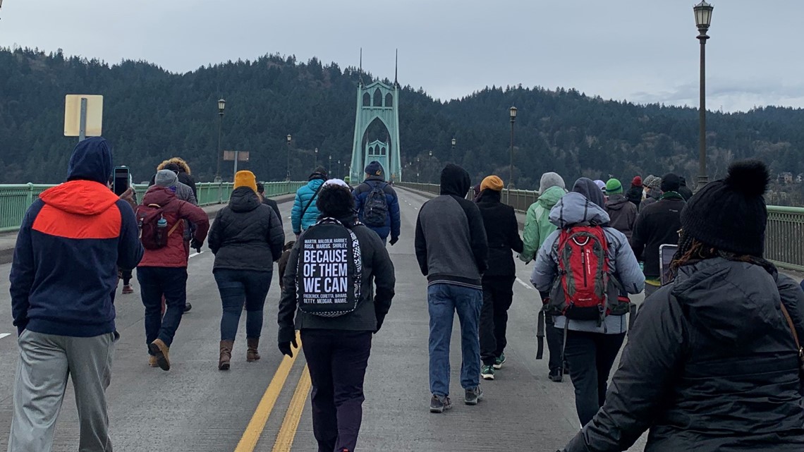 St. Johns Bridge march reenacts historic Selma march - Vimarsana News