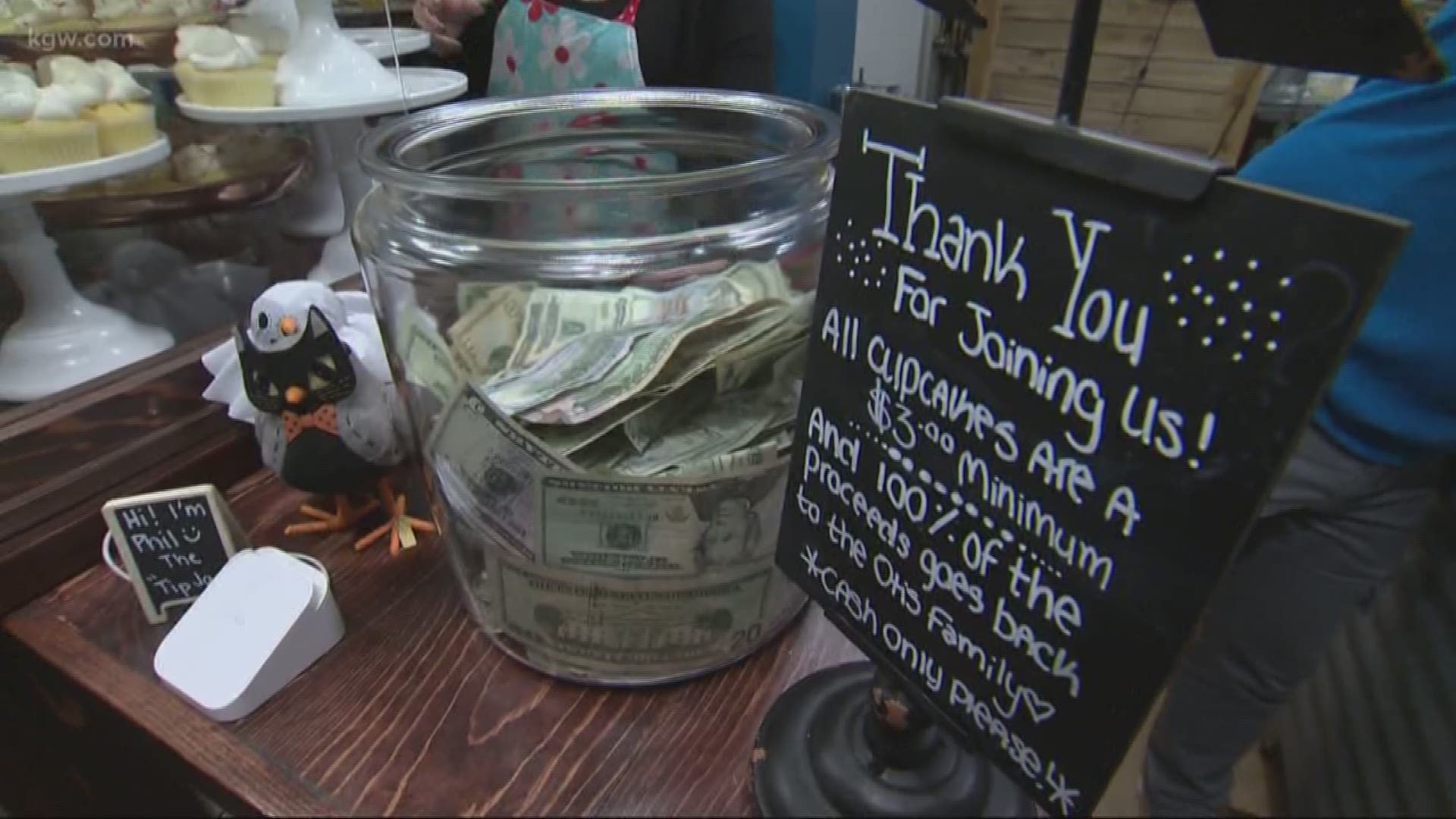 Bakery raises money for Sherwood family who lost son