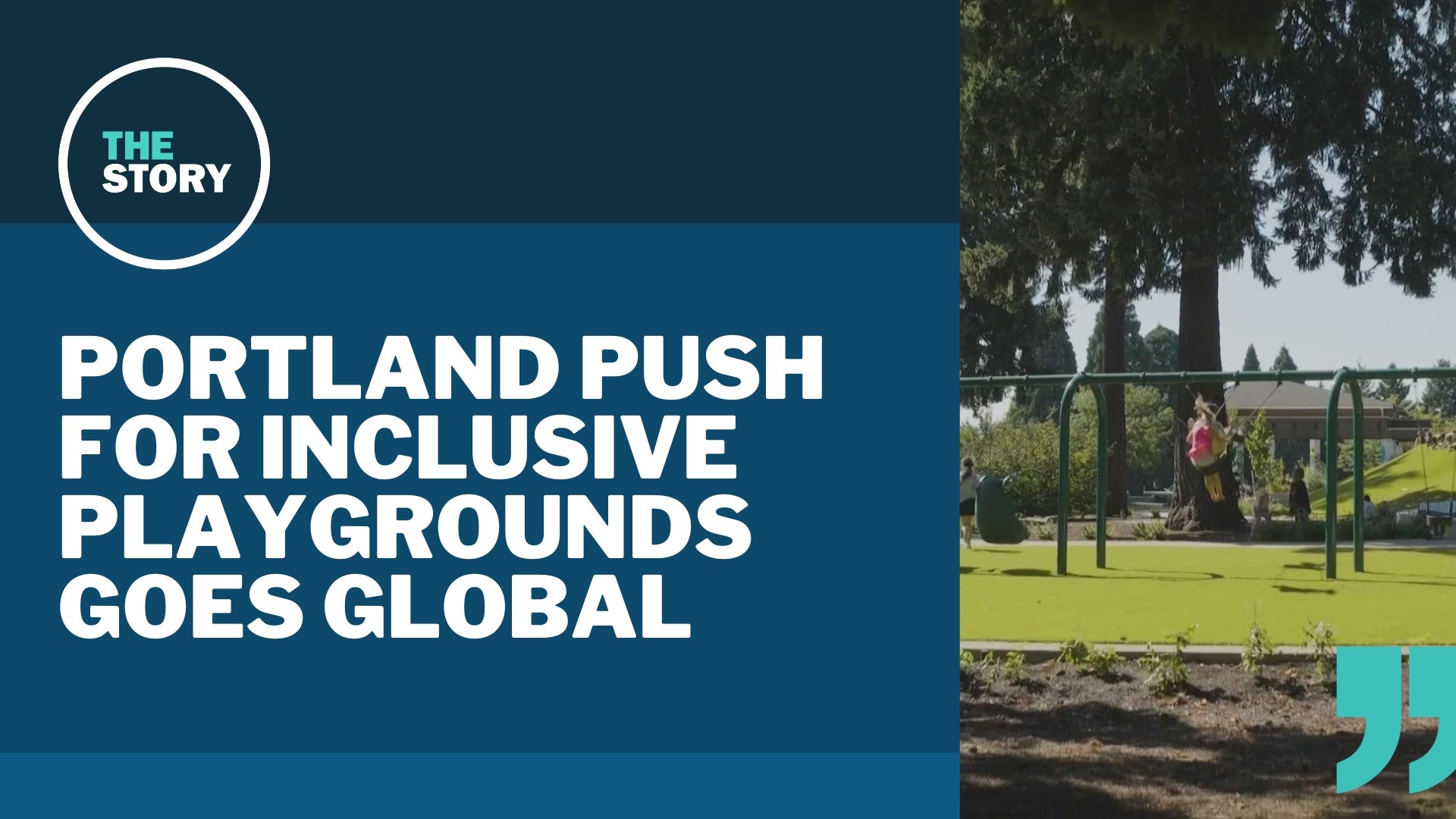 The nonprofit is now designing several new fully inclusive playgrounds in Washington and Alabama.