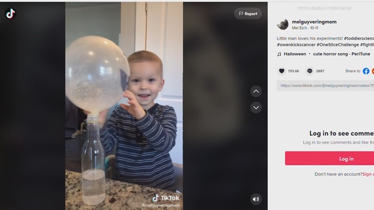 'It's kind of a learn as you go experience': Portland boy with rare cancer goes viral on TikTok