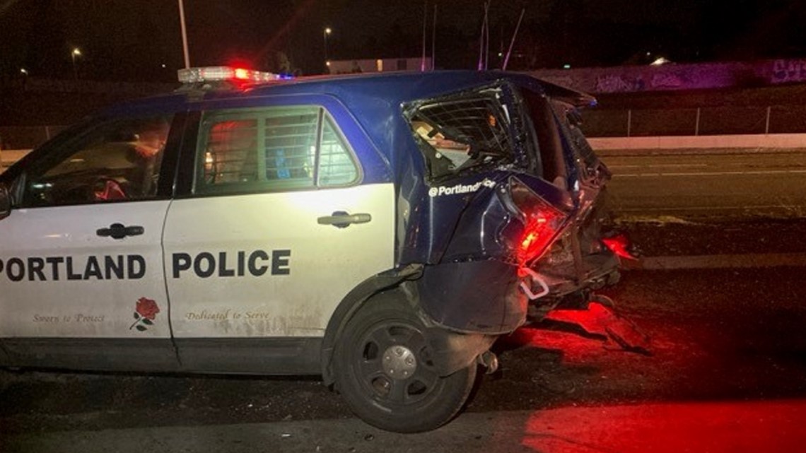 Portland police officers injured by suspected DUII driver | kgw.com