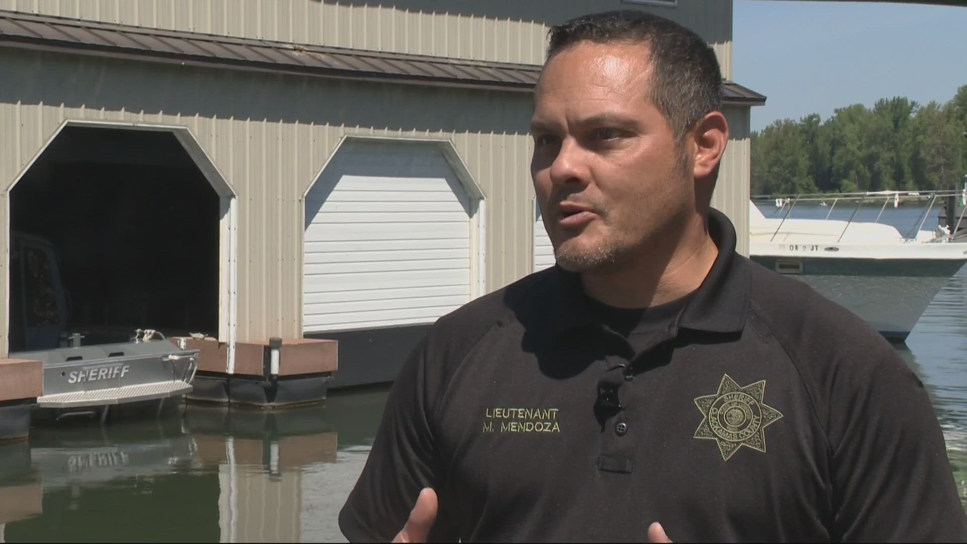 Clackamas County Lieutenant Marcus Mendoza wants everyone to keep safety in mind before hitting the waters with rising temperature.