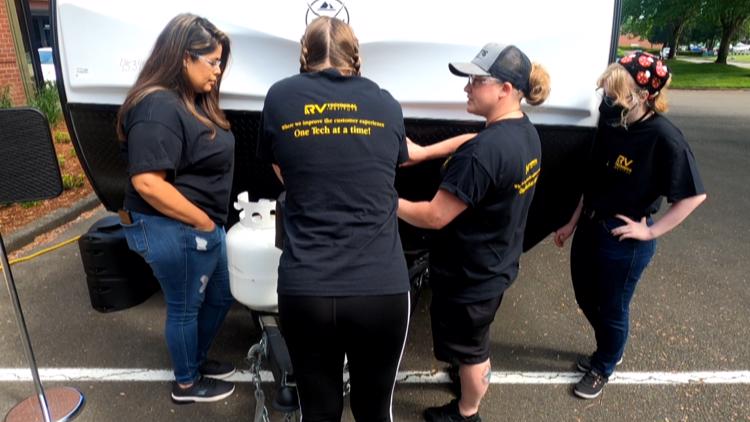 Portland class helps women enter RV technical industry