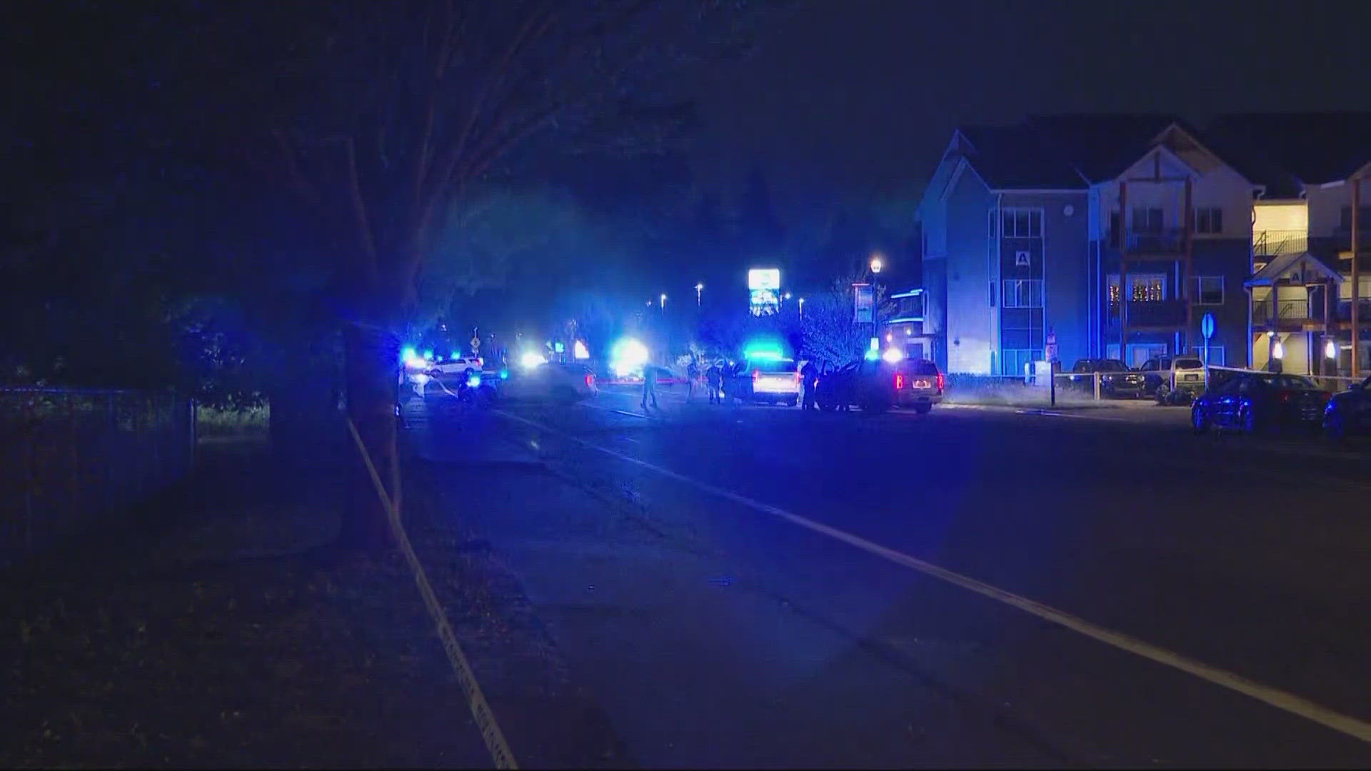 One wounded in Wood Village shooting, suspect at large | kgw.com