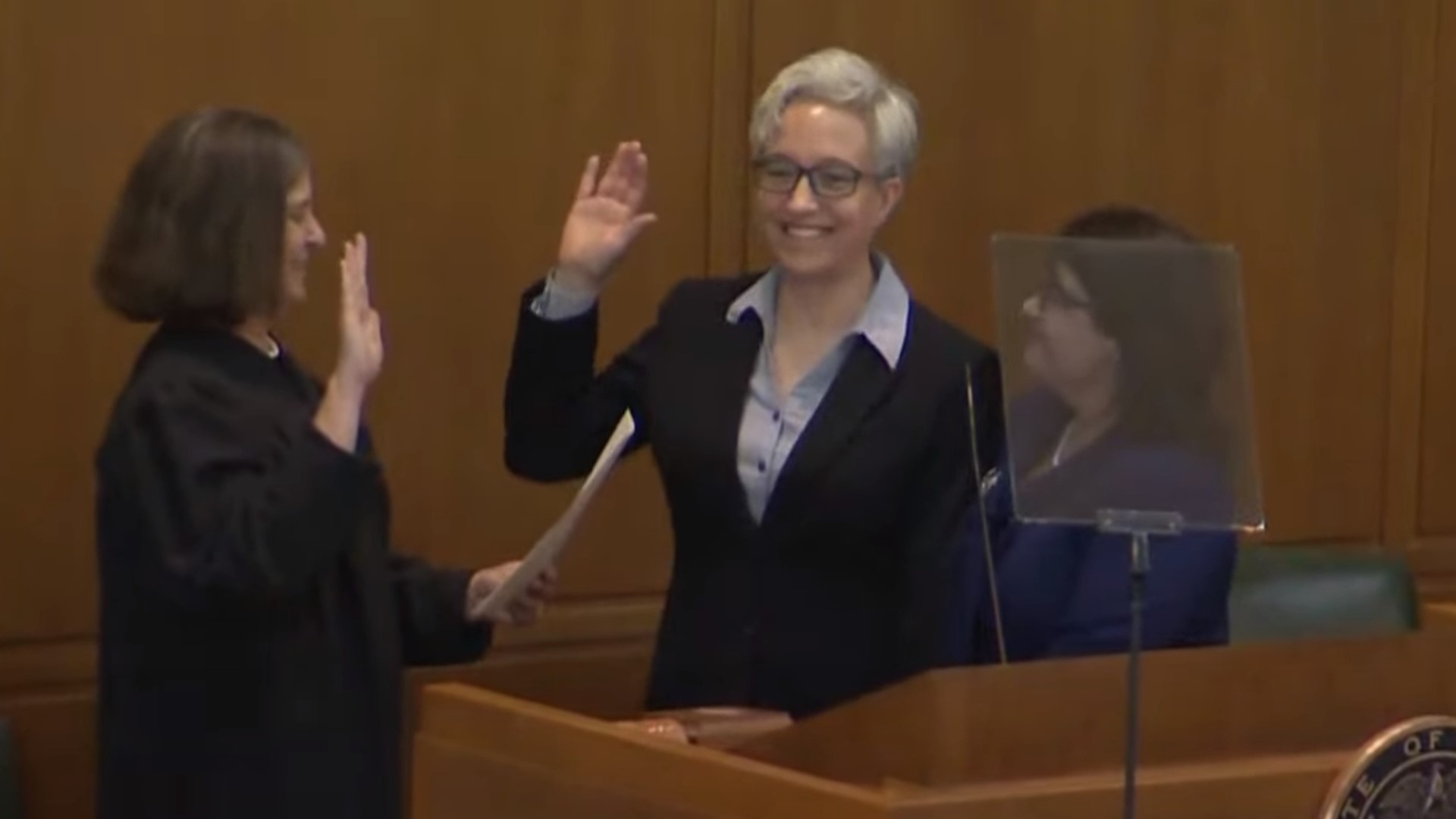 Oregon Governor Tina Kotek took the oath of office Monday afternoon and delivered her inaugural address to a joint session of the Oregon Legislature.