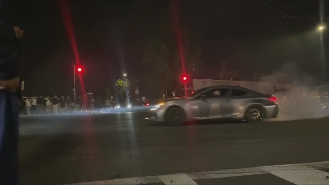 Illegal Street Racing Causes Mayhem Throughout Portland | Kgw.com