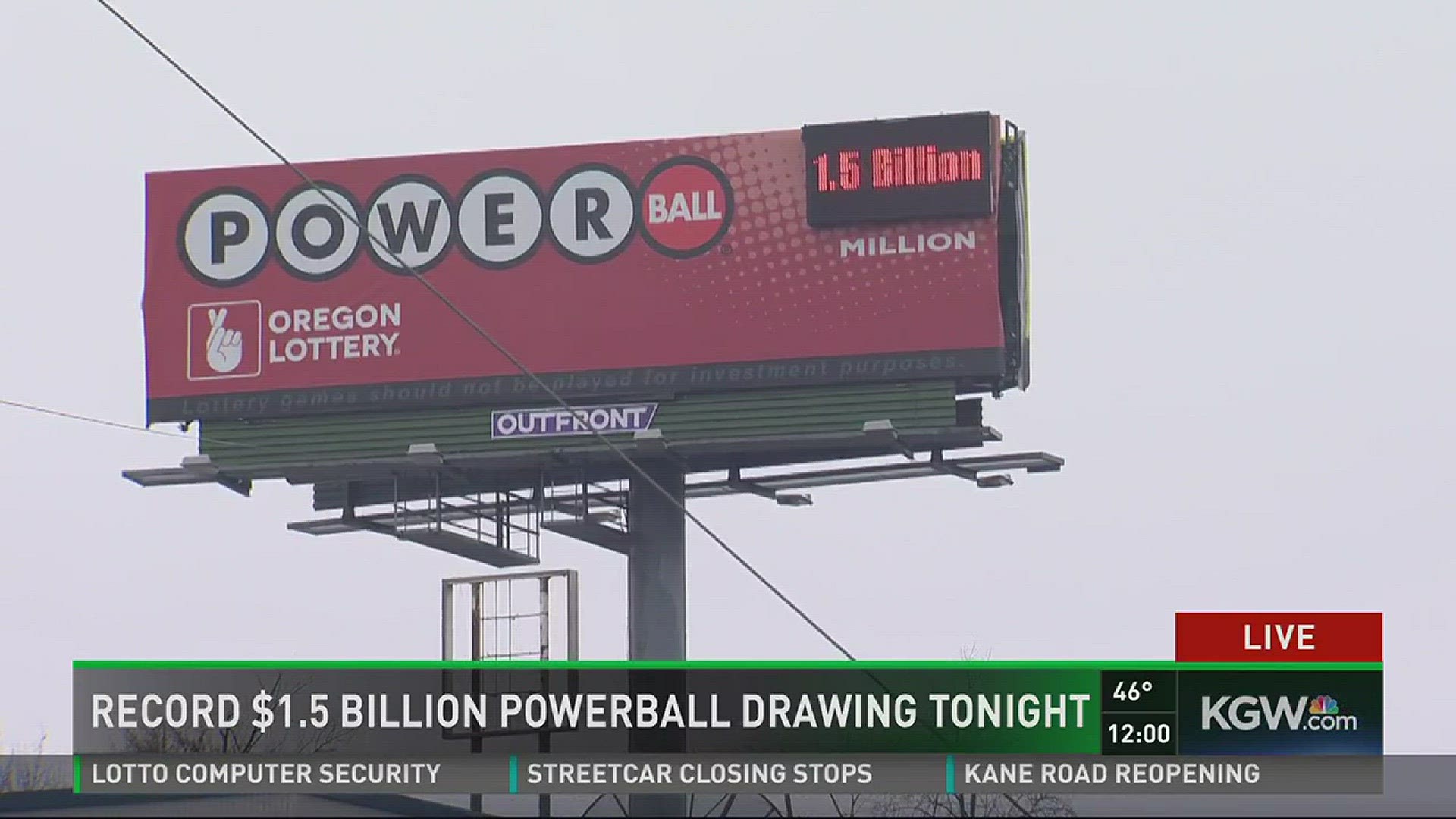 Record $1.5 billion Powerball drawing tonight