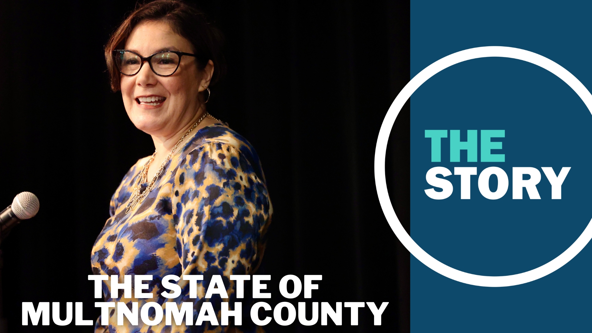 Vega Pederson delivered the annual "State of Multnomah County" address Monday, her second turn at the podium since being elected chair.