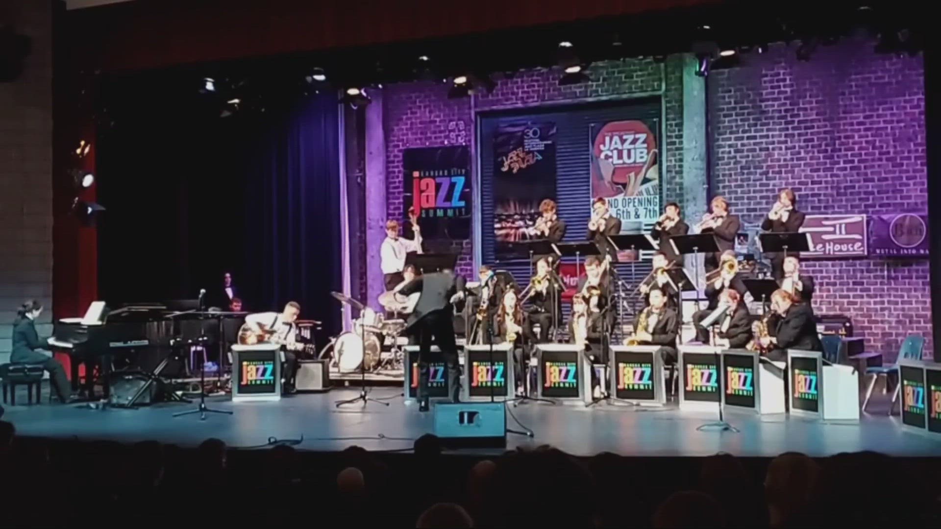 The advanced jazz band at Battleground High School placed first at the Kansas City Jazz Summit's 2023 Basically Basie Jazz Heritage competition.