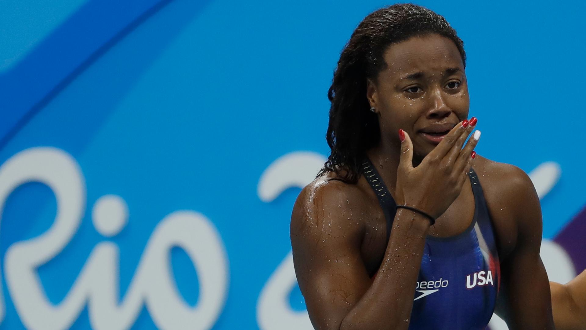 female swimmer 