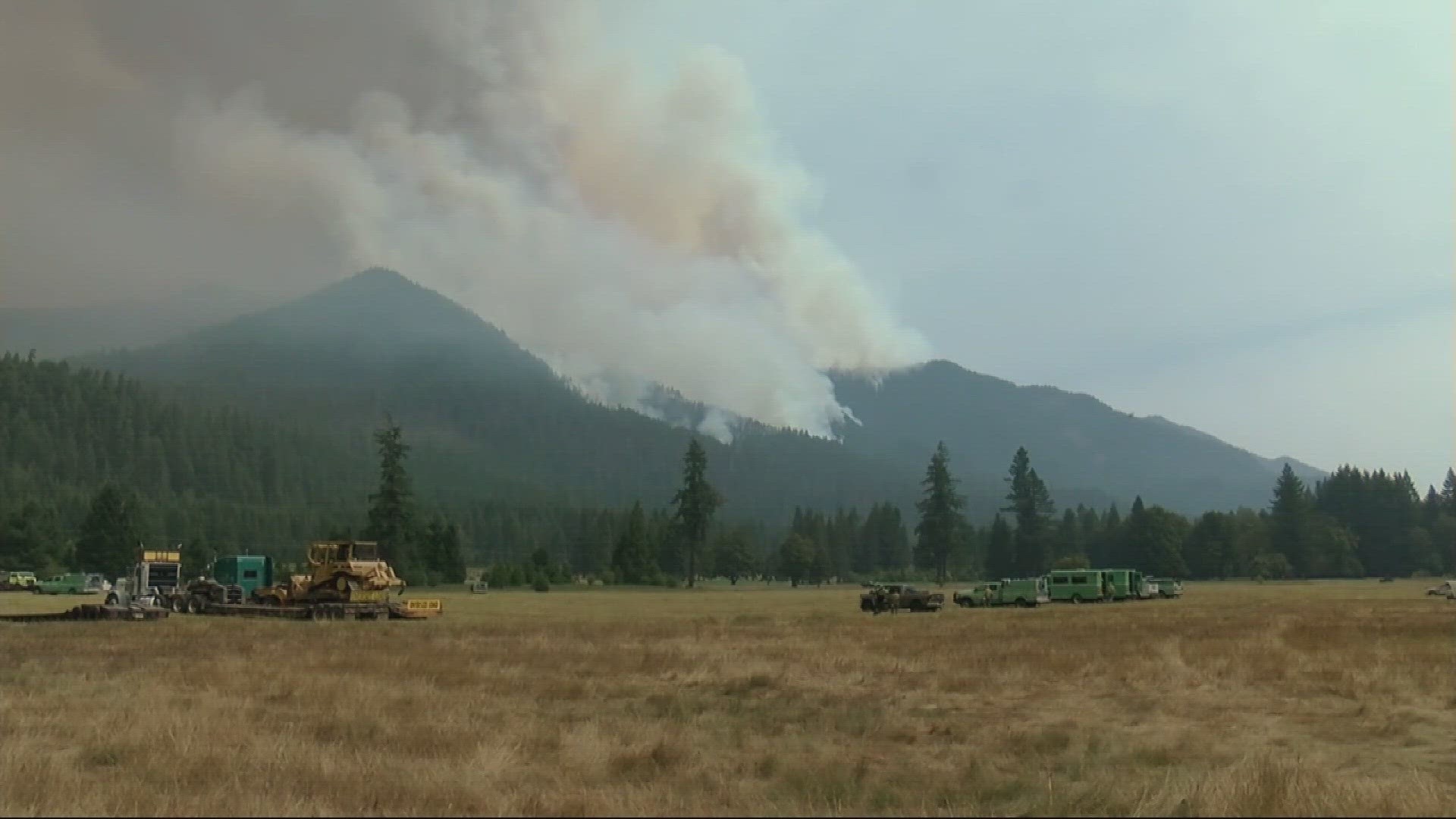 Lookout Fire In Lane County Forest Closures Expanded