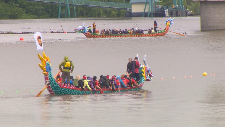 Rose Festival's dragon boat races kick off Saturday