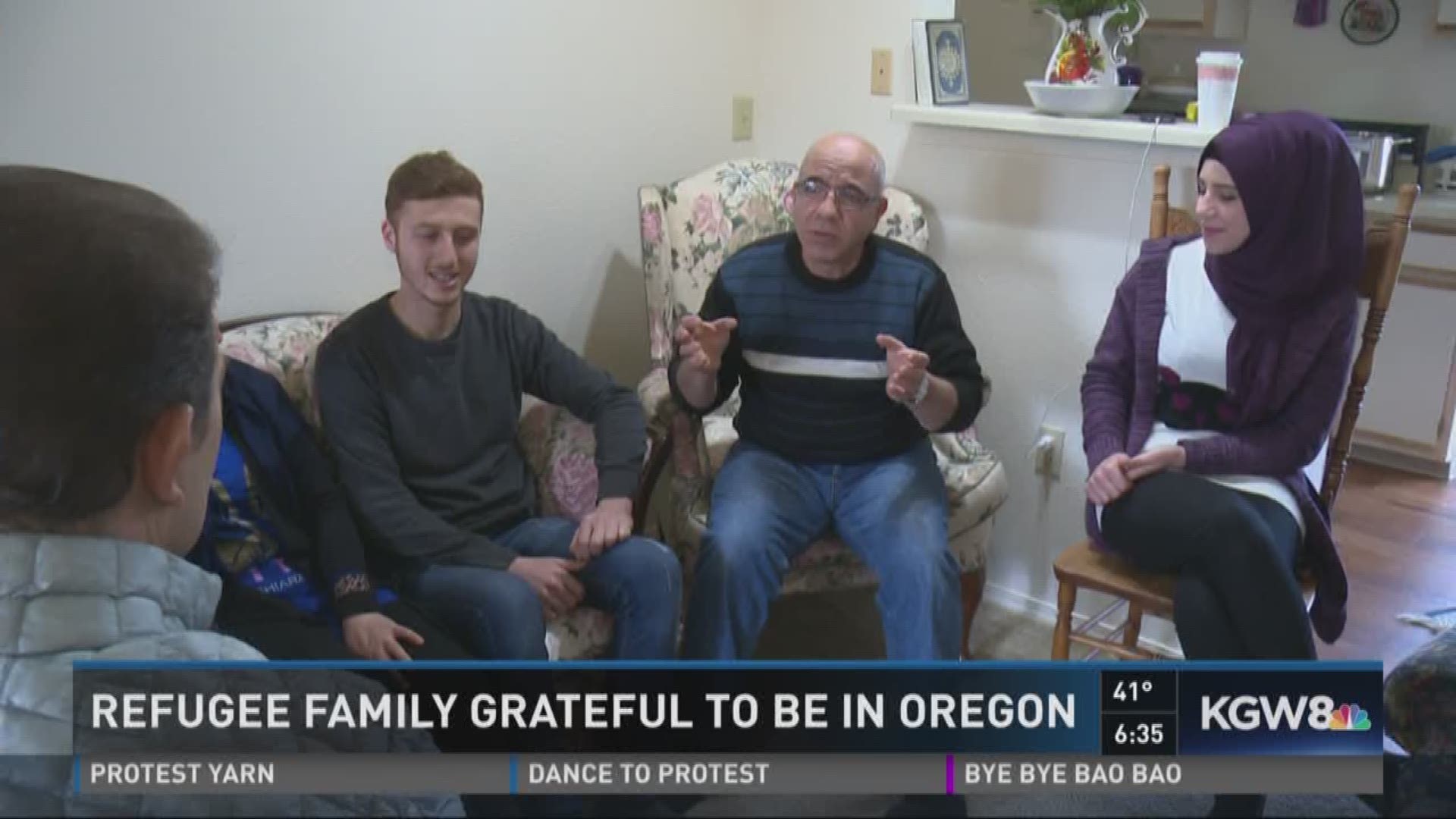 Update on a local family from Syria that is adjusting to life in Oregon