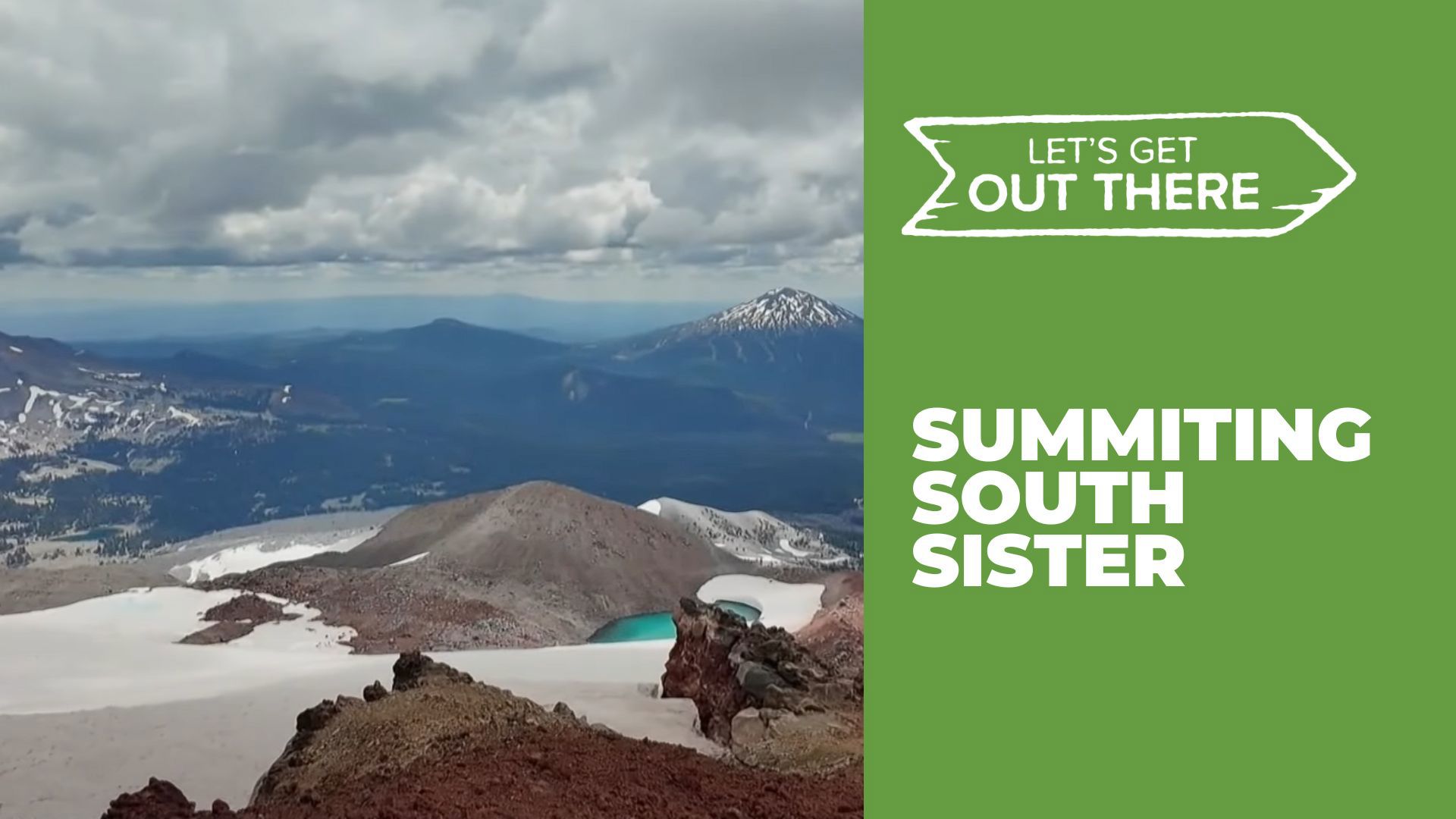 Central Oregon's South Sister stands over 10,300 feet, offering a 12-mile day and 5,000 feet of climbing.