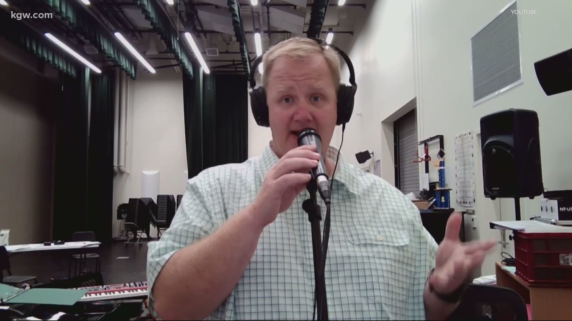 It’s a musical take on remote teaching. Tim Gordon introduces us to the teacher behind the “Google Classroom Blues.”