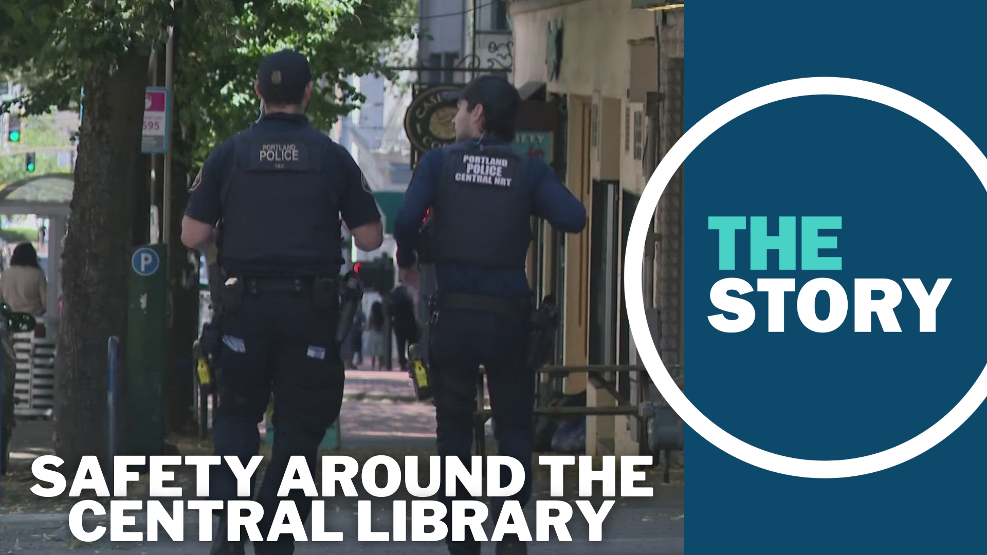While closed, the library is working on upgrading safety with more security officer patrols. Neighbors say that safety efforts need to include the surroundings.