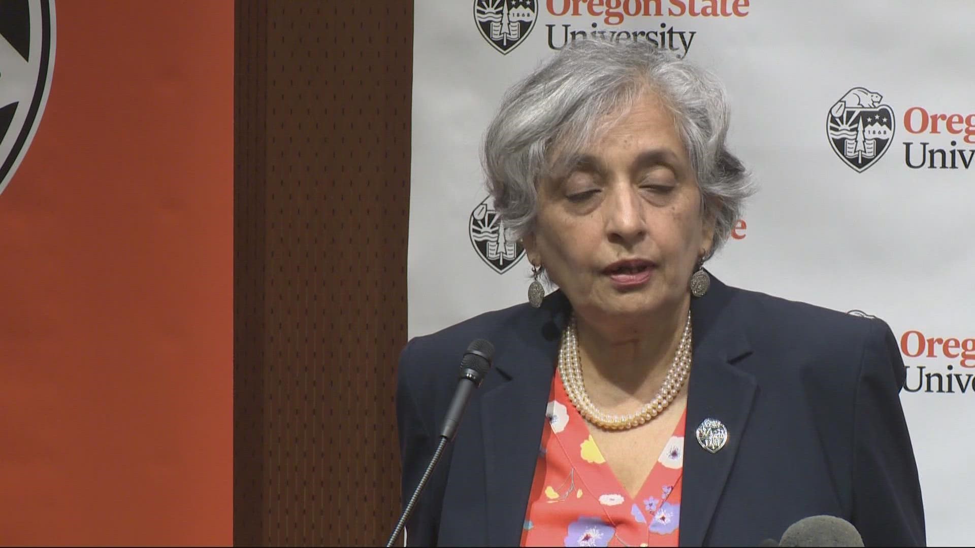Murthy will be the first woman of color to serve as president of OSU. University officials touted her engineering background and her history of advancing diversity.