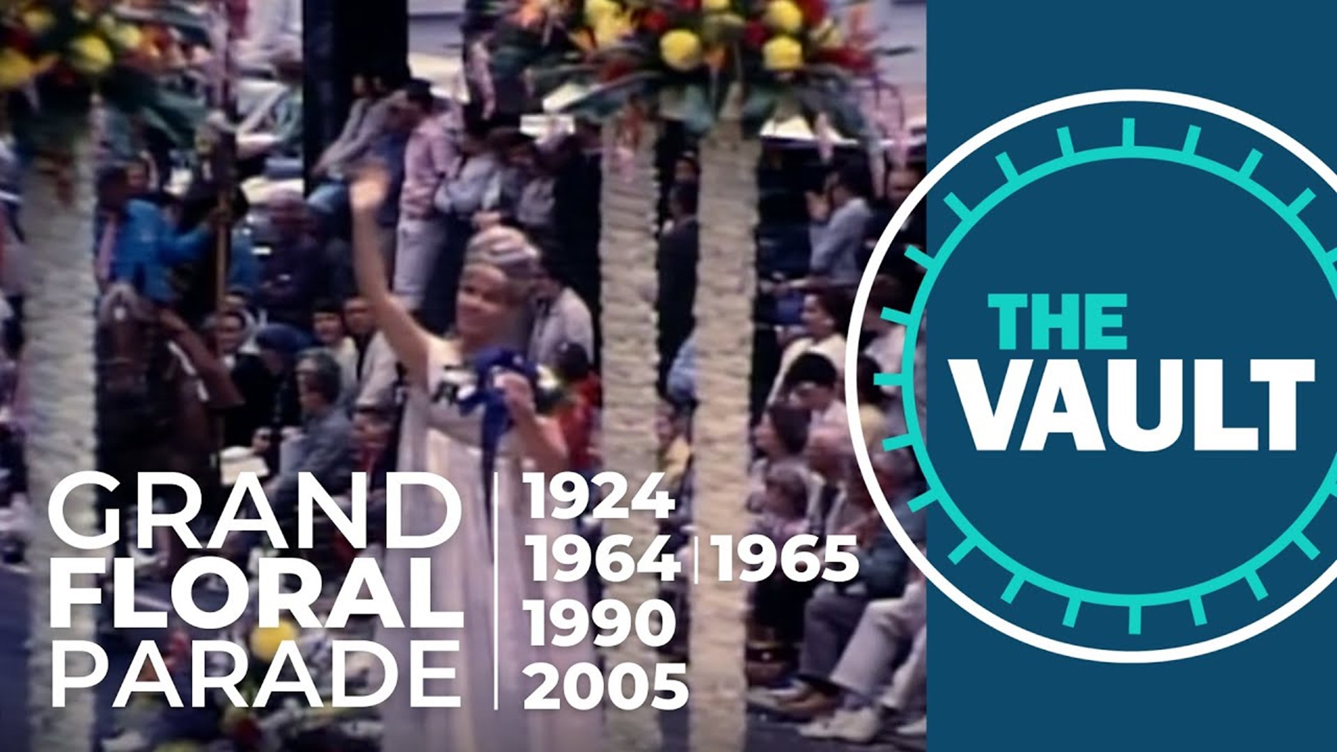 Footage from 1924, 1964, 1964, 1990 and 2005 of the Grand Floral Parade. The parade is a 100-year-old tradition of the Rose Festival celebrations.