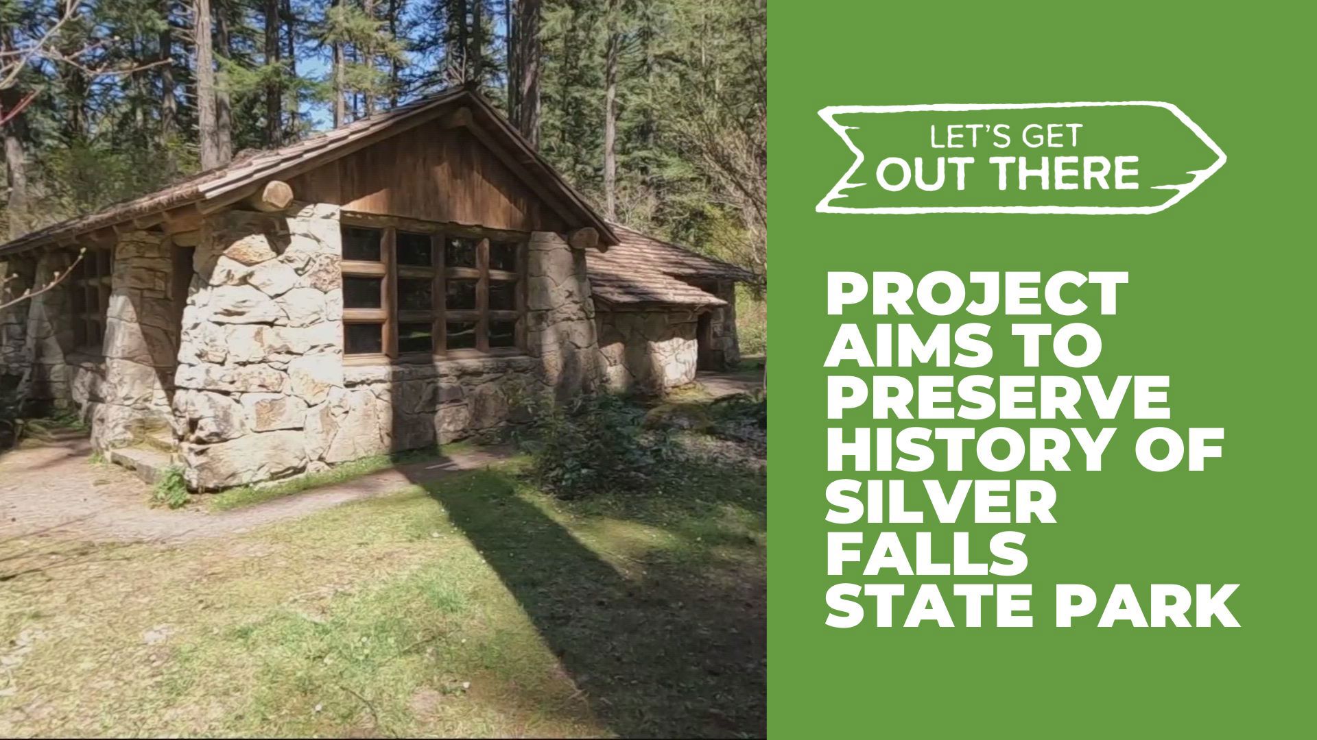 Oregon State Parks is capturing 3D scans of the Historic South Falls Lodge in Silver Falls State Park as part of a digital insurance policy against wildfire damage.