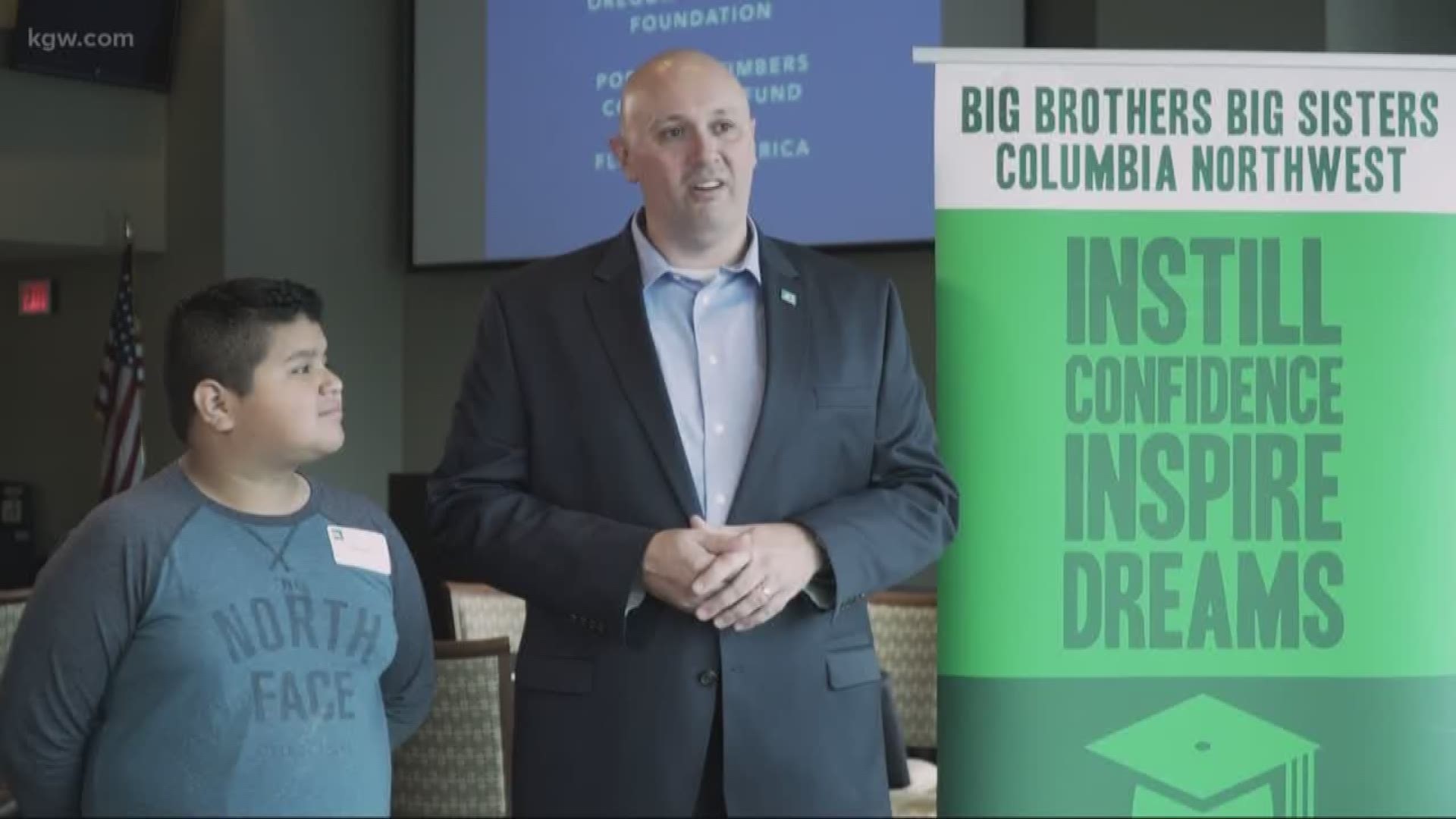 A Comcast employee was honored as Big Brother of the Year by the organization. June 22, 2018. KGW