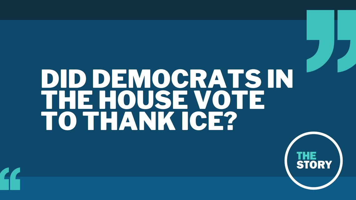 Did Oregon and Washington members of Congress vote to express 'gratitude' to ICE?