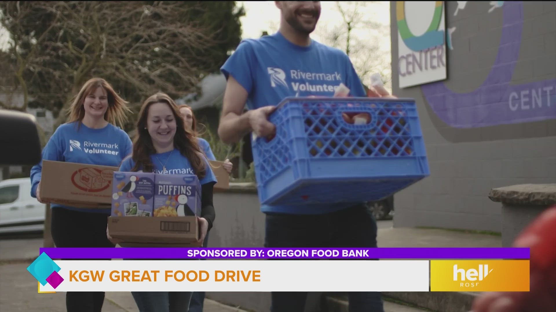 The Oregon Food Bank works to end hunger at its roots