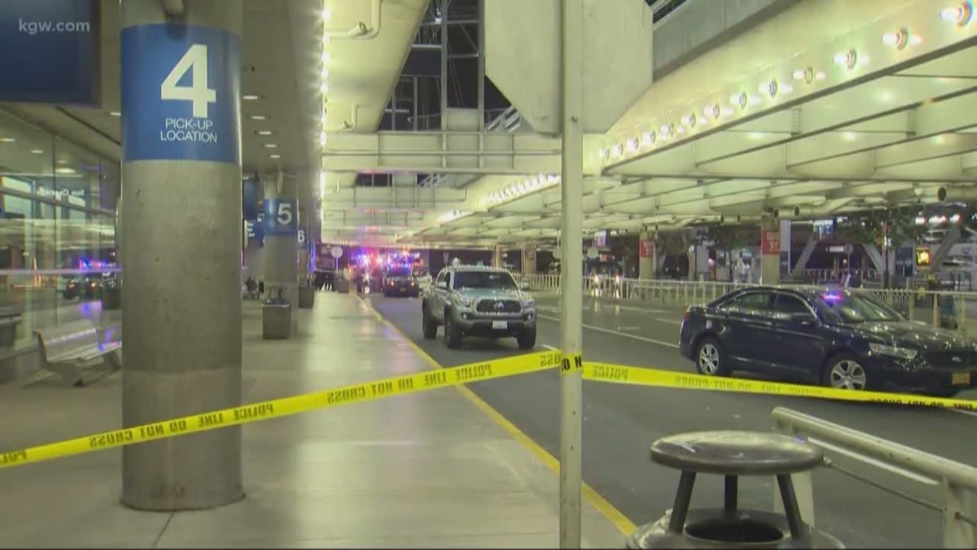 Man hospitalized after shot fired at PDX