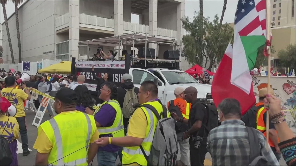 May Day rallies held around the world in support of workers | kgw.com