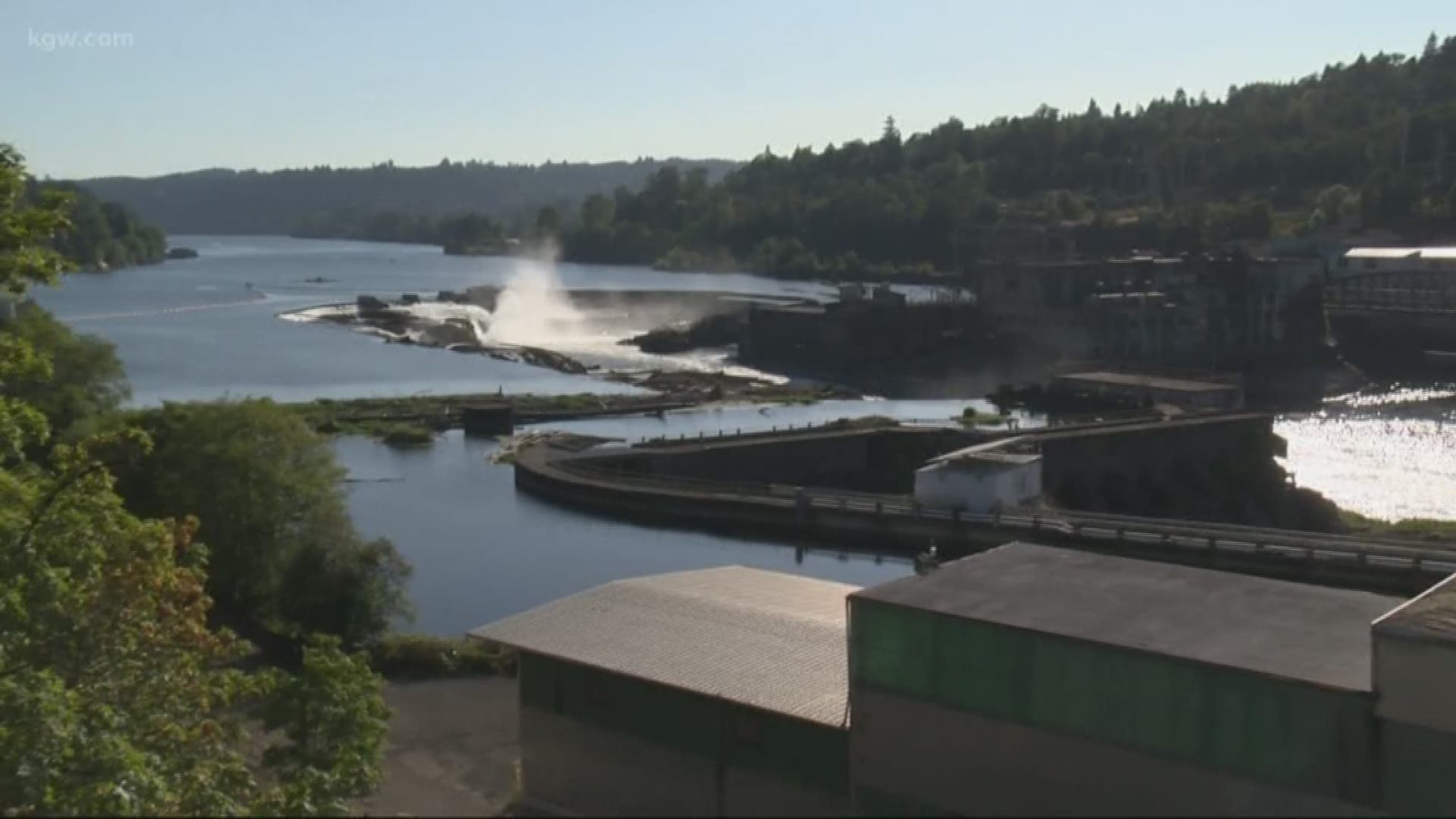A group wants to reopen Willamette Falls Locks.