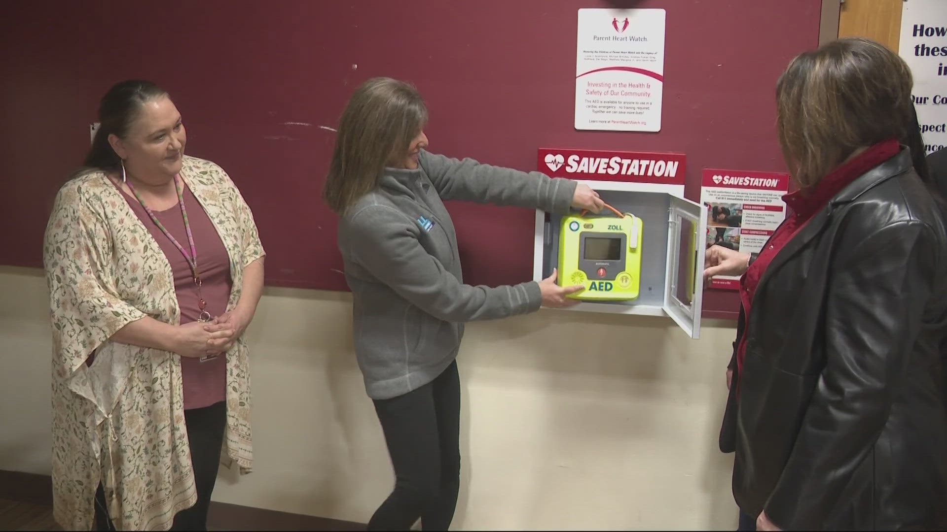 These devices, two now located at the Native American Youth and Family Center, are used to help those experiencing sudden cardiac arrest.