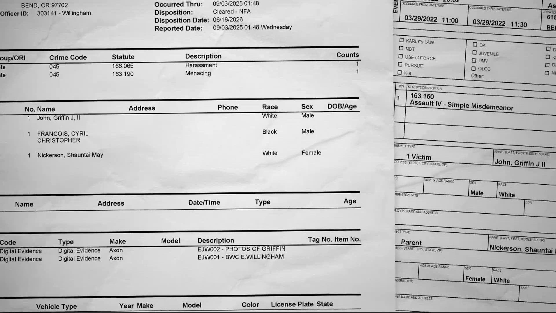 Police reports reveal Bend school shooter was allegedly assaulted twice ...