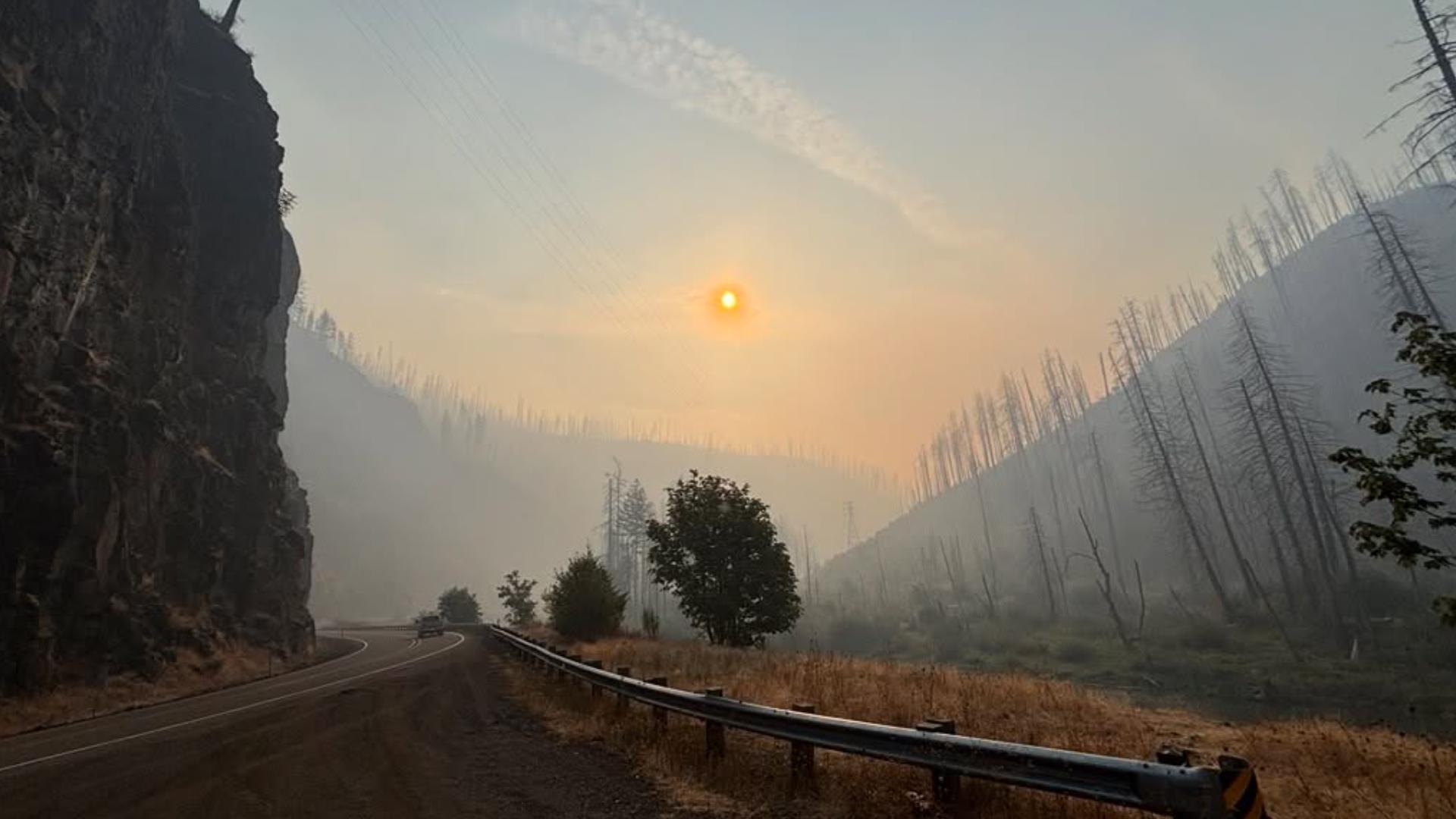 Wildfire smoke causes 'very unhealthy' air quality in Clackamas County