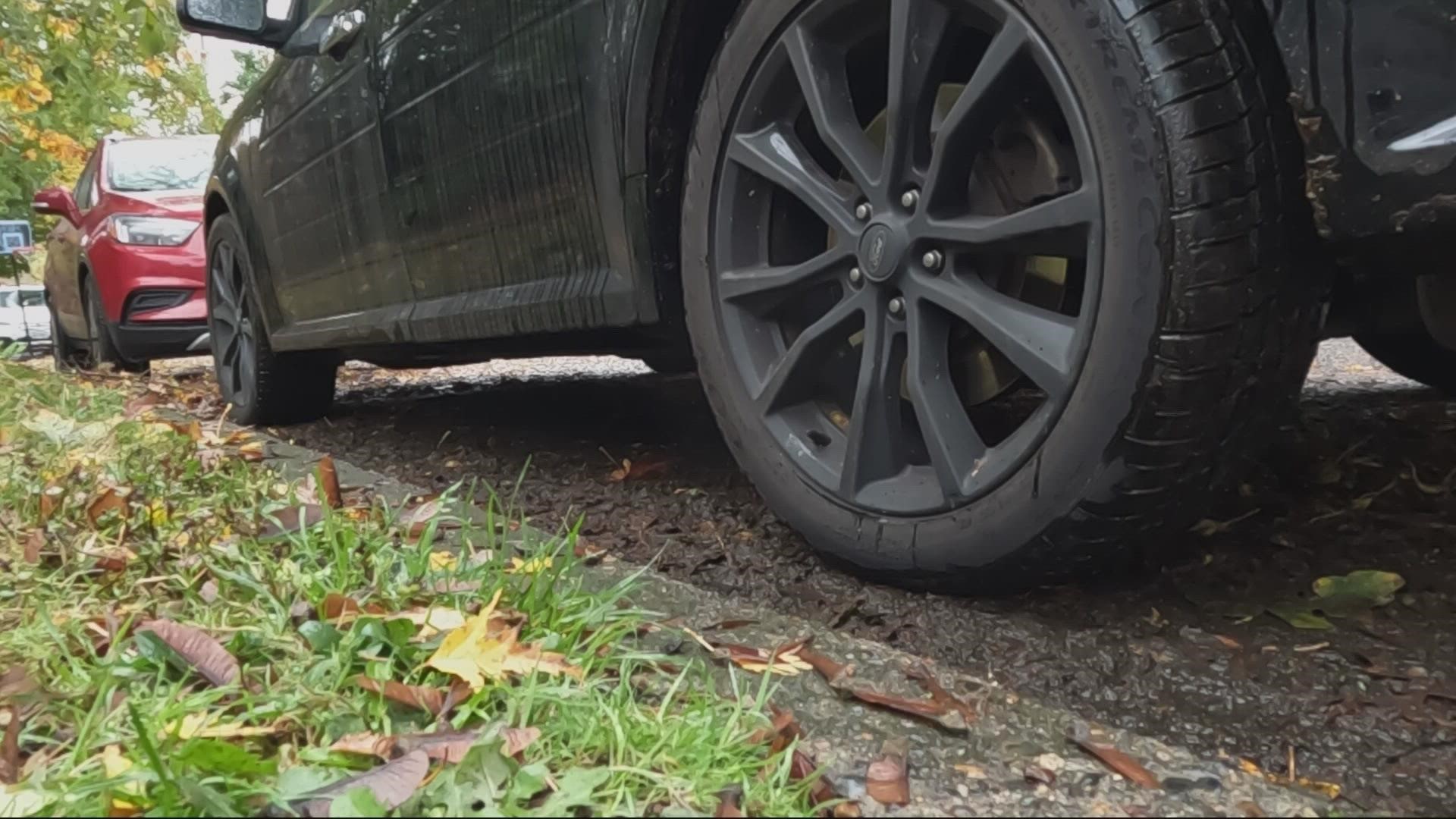 Climate activists deflated some tires in a Southeast Portland neighborhood leaving a note behind justifying the act in the name of climate change and pollution.
