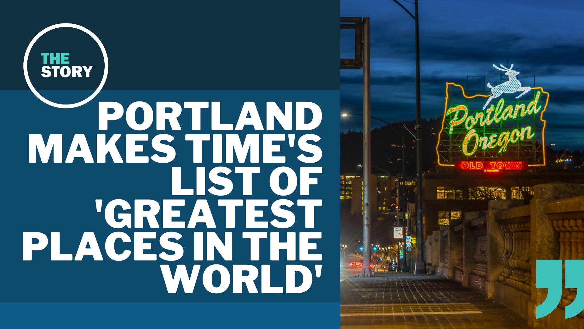Are we talking about Portland, Oregon? We talked to the list’s author about how the Rose City ended up honored, despite its struggling reputation.