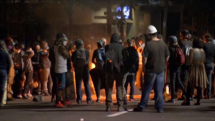 Portland Protests Against Police Violence End Peacefully | Kgw.com